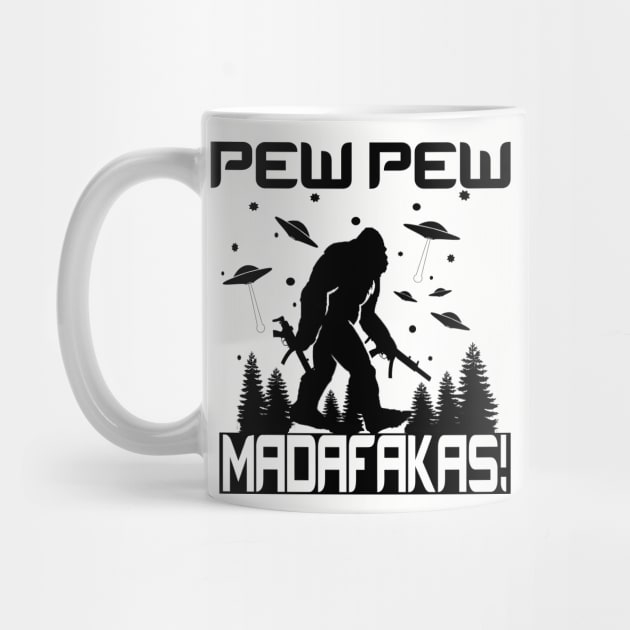 Pew Pew Bigfoot by CreatingChaos